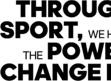 - Sport Changes Lives - Can your Sports Club help ?