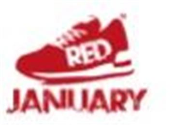  - Red January - Walk, Swim, Cycle etc for Charity